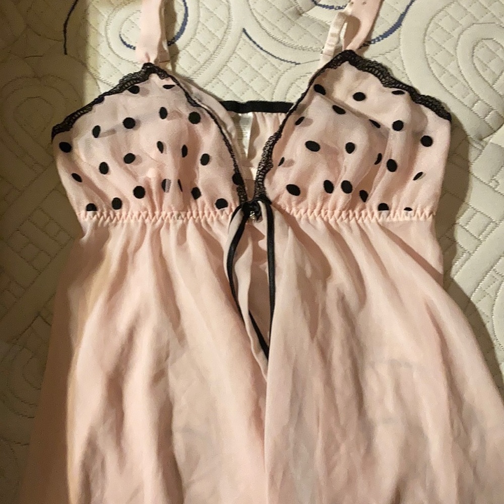 pink lingerie top
